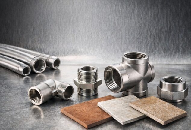 conexões de aço inoxidável