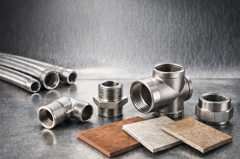 conexões de aço inoxidável